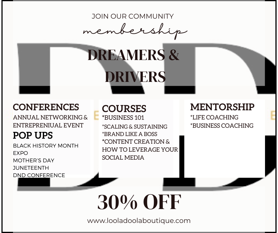 Dreamers & Drivers Membership