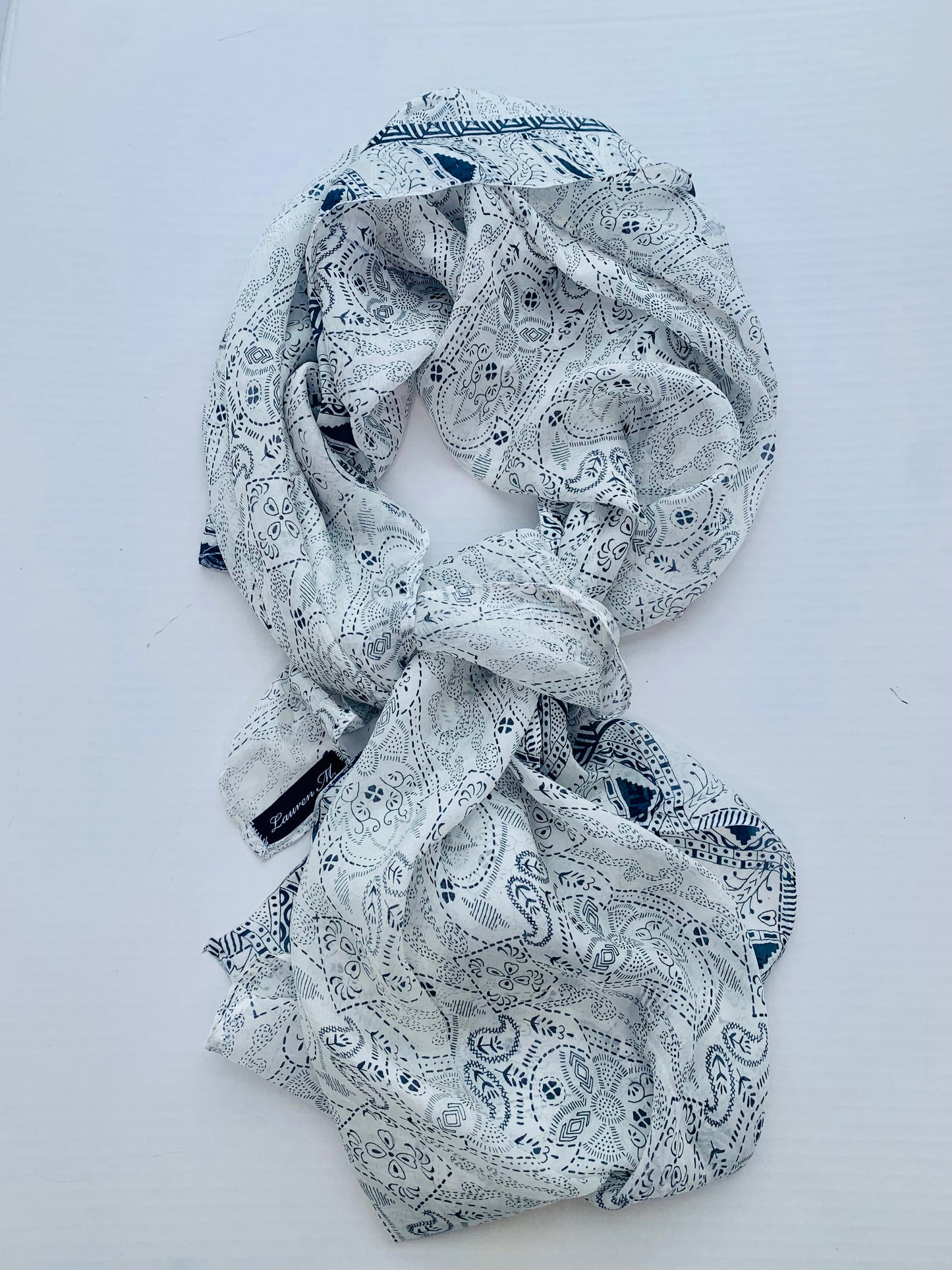 Lauren M. Silk Scarf
