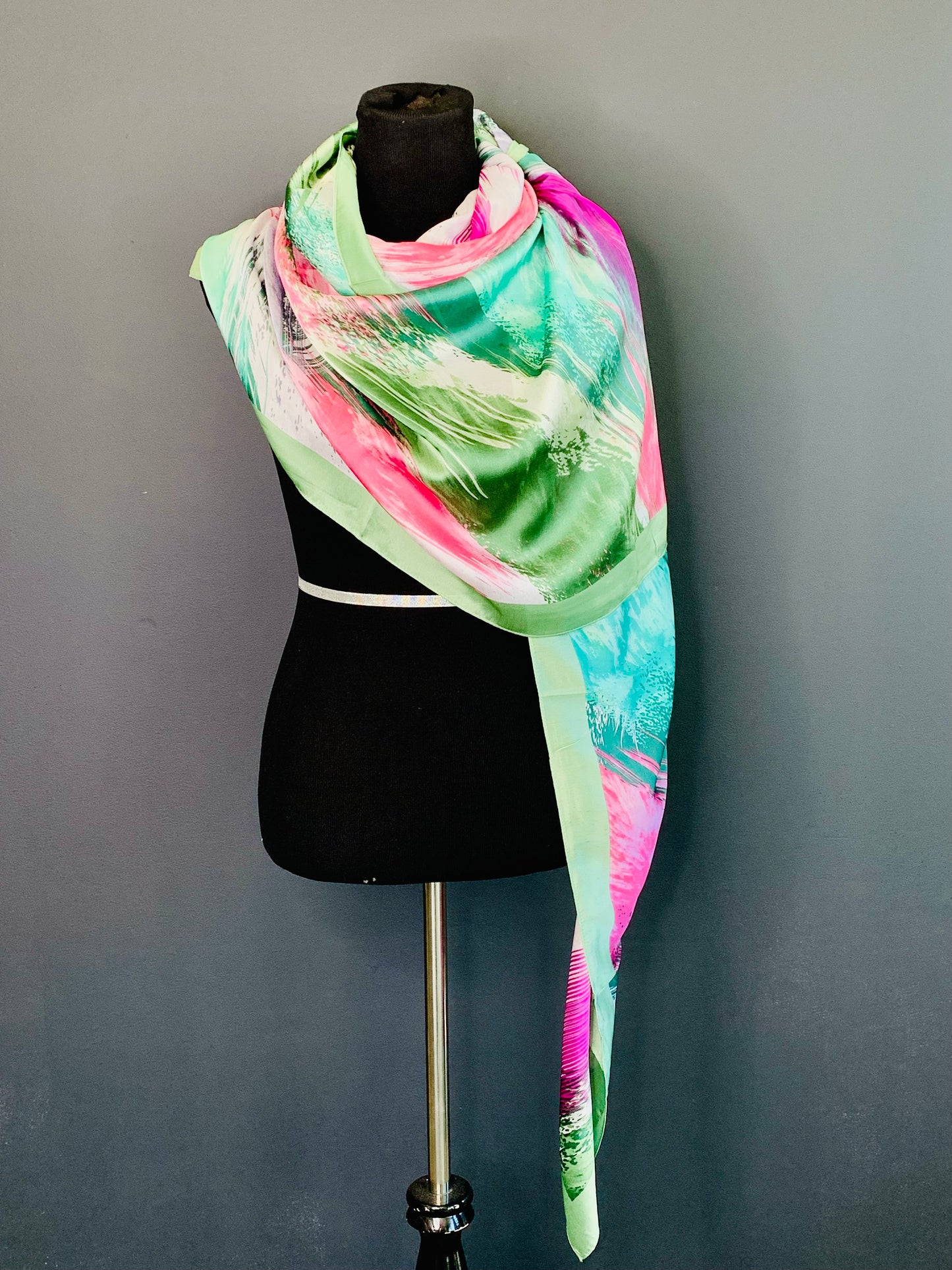 Multi Colored Silk Scarves
