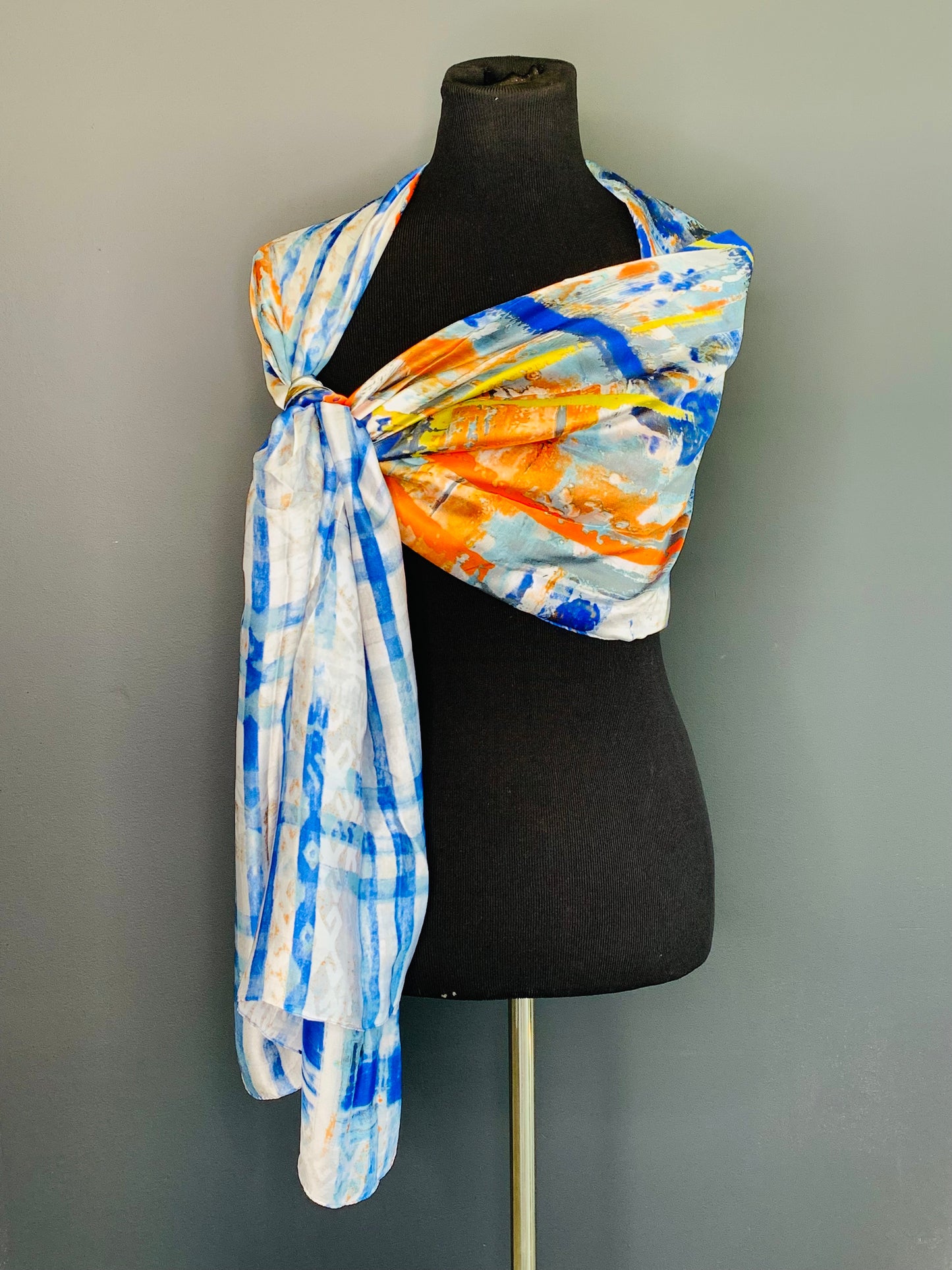 Multi Colored Silk Scarves