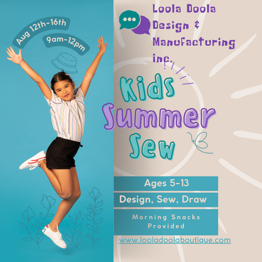Kids Summer Sew Classes