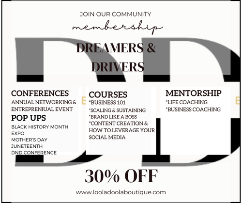 Dreamers & Drivers Membership